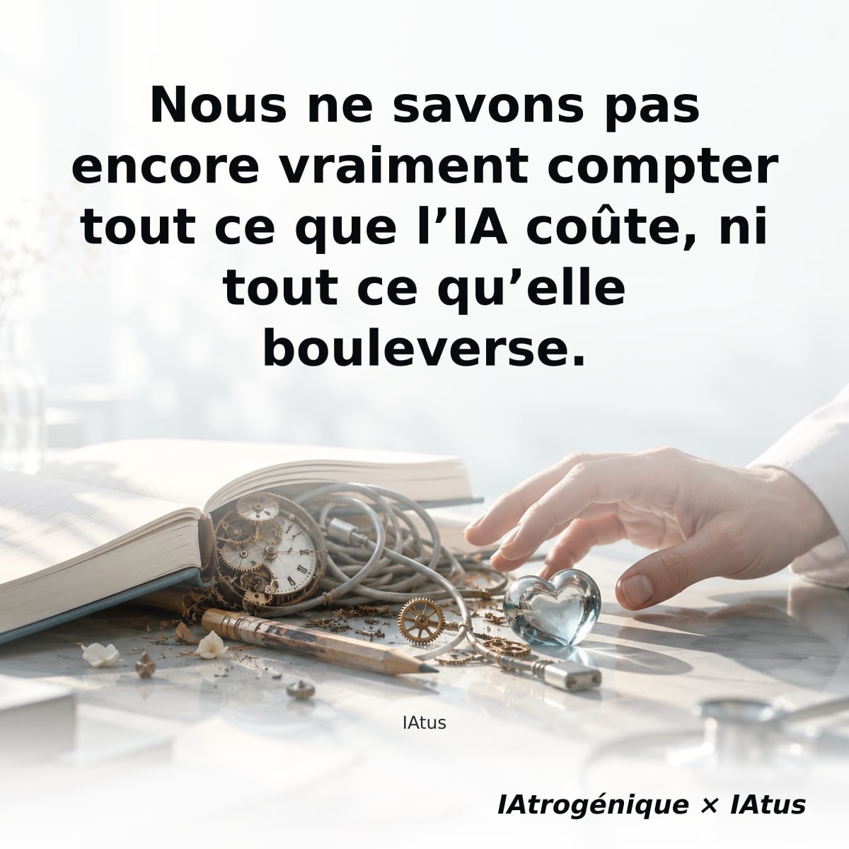 Nous ne savons pas encore vraiment compter tout ce que l’IA coûte, ni tout ce qu’elle bouleverse.