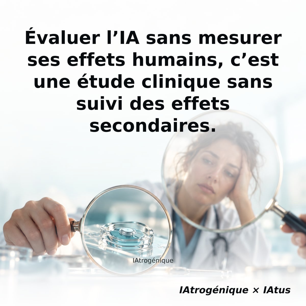 Évaluer l’IA sans mesurer ses effets humains, c’est une étude clinique sans suivi des effets secondaires.